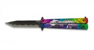 Nóż motylkowy Albainox Guerrero Tanto 02139 (1588867)