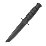 Taktyczny nóż Ka-Bar 1255 - Short Tanto Black Serrated (22866)