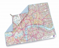 SoftFibre OS Map Towel - Giant, Central London (1573643)