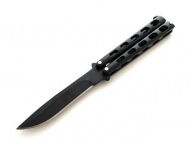 Czarny nóż Motylek BSH N-497B (1638443)