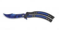 Nóż motylkowy Albainox Abanico Blue 02129 (1588766)