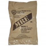 Racja żywnościowa MRE Meal US Army MENU nr. 3 - Chicken, Noodles and Vegetables, in Sauce (20343)