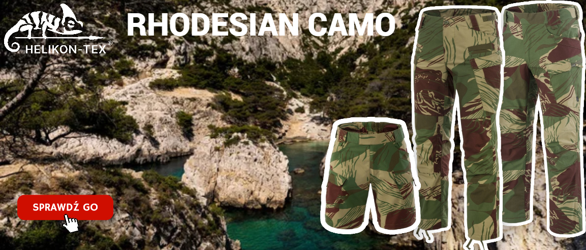 Nowy Kamuflaż Helikon-tex Rhodesian Camo