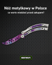Czy nóż motylkowy jest legalny w Polsce? Wszystko co musisz wiedzieć