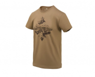 T-Shirt Helikon (Mountain Stream) - U.S. Brown (1774040)