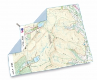 Ręcznik szybkoschnący LIFEVENTURE SoftFibre OS Map Towel - Giant, Pen-Y-Fan (1573641)