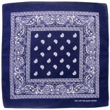 Chusta - bandana granatowa ®  (1558)