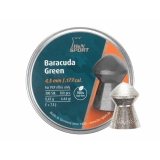 Śrut diabolo H&N Baracuda Green 4,5 mm 300 szt. (1652083)