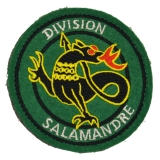 Patch na rzep Legii Cudzoziemskiej - Division Salamandre (1667529)