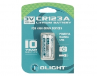 Bateria Olight 3V CR123A Li-Fe 1600 mAh (1610459)