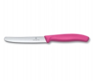 Nóż kuchenny pikutek Victorinox Swiss Classic Pink ząbkowany 6.7836.L115 (1574514)