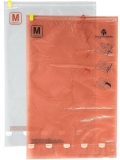 Worki do transportu odzieży Eagle Creek Compression Set MM Clear/Orange (1666197)