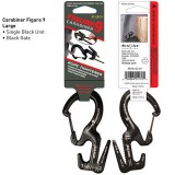 Nite Ize - Carabiner Figure 9 Large - Black Gate - MC9L-02-01 (1747)