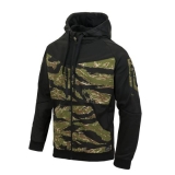 Bluza Helikon ROGUE Hoodie (FullZip) - Black/Tiger Stripe (1671954)