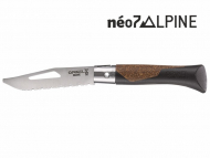 Opinel składany nóż Inox z gwizdkiem NEO 07 Alpine Black Brown (1943272)