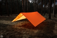 Tarp TigerWood Pomarańczowy - Rescue 3x3 m (1646019)