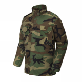 Kurtka Wojskowa M65 Helikon-Tex z Podpinką – Woodland | NYCO | Kaptur | 4 Kieszenie (1915279)