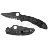 Nóż Spyderco C11PSBBK Delica Plain/Serrated Black (9960)