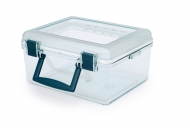 Duży przeźroczysty pojemnik na żywność GSI LEXAN XL GEAR BOX, CLEAR (1605007)