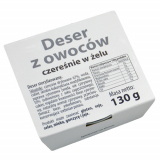 Konserwa deser z owoców - czereśnie w żelu 130 g (1692449)