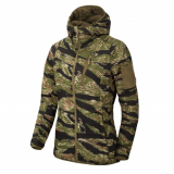 Lekka damska kurtka Helikon - tex WOMEN'S WOLFHOUND Hoodie - Climashield® Apex 67g - Tiger Stripe (1684325)