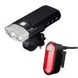 Zestaw lamp rowerowych Fenix BC30 V2.0 + BC05R V2.0 - przód i tył