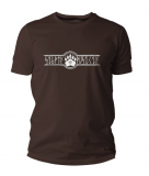 Koszulka TigerWood Szepty Puszczy - brązowa (496359)