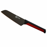 Nóż kuchenny K25 Santoku Titanium Coated - Black/Red (1924414)