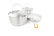 Zestaw naczyń GSI GLACIER STAINLESS TROOP COOKSET (1606875)