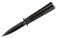 Nóż motylek Black Balisong New (427)