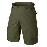 Krótkie Spodnie Szorty Helikon BDU Polycotton Ripstop - Olive Green (1671442)