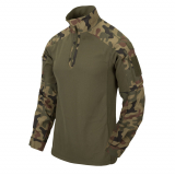 Bluza Helikon MCDU Combat Shirt® NyCo Ripstop - PL Woodland / Olive Green - BL-MCD-NR-0402A (1790652)
