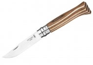 Opinel Nóż Inox Laminated Brown Natural No.08 (1646553)