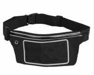 Mil-Tec Saszetka Na Smartfon Waist Pouch Lycra Clear - czarna (1017883)