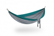 Hamak turystyczny jednoosobowy ENO SingleNest Grey/ Seafoam