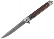 Nóż Sprężynowy BSH Slim Wood N-545B (1684819)