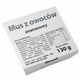 Deser mus z owoców - ananasowy 130 g (1692450)