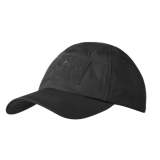 Czapka Helikon-Tex Baseball Cap Ripstop PolyCotton, Regulowana, Taktyczna, One Size Czarny CZ-BBC-PR-01 (1783206)