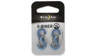 Nite Ize - S-Biner Plastic - 2Pack - Szaroniebieski - SBP0-2PK-27 (23348)