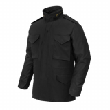 Kurtka Wojskowa M65 Helikon-Tex z Podpinką – Czarna | NYCO | Kaptur | 4 Kieszenie (1784001)