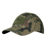 Czapka Helikon-Tex Baseball Cap – Ripstop PolyCotton, Regulowana, Taktyczna, One Size PL Woodland CZ-BBC-PR-04 (1783052)