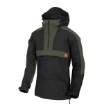 Kurtka Helikon - tex Anorak WOODSMAN® - Czarna / Taiga Green (1667541)