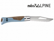 Opinel składany nóż Inox z gwizdkiem NEO 07 Alpine Ice Blue (1943271)
