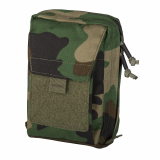 Organizer EDC Urban Admin Pouch Helikon-Tex – Cordura®, MOLLE, Rzep, US Woodland - MO-O03-CD-03 (1786663)