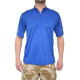Męska koszulka taktyczna British Police PCSO Royal Blue – oddychająca, szybkoschnąca (1697499)
