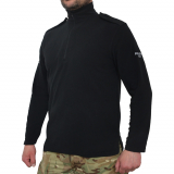 Bluza polarowa Police Scotland czarna z pagonami - używana (1917459)