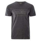 Koszulka Męska z krótkim rękawem MAGNUM ESSENTIAL T-SHIRT 2.0 - BLACK MELANGE (1879183)