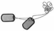 Nieśmiertelnik Dog-Tag - Srebrny (23391)