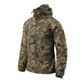 Kurtka Helikon-Tex Windrunner – lekka wiatrówka WindPack Nylon, PL Woodland / wz.93 (1787386)