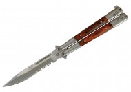 Nóż motylek Joker INOX Madera Roja JKR 145 (854)